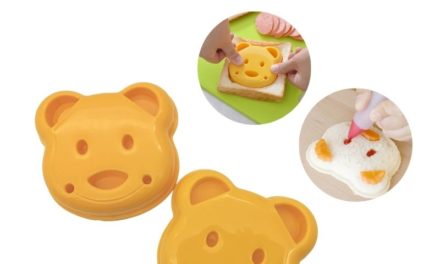 Bear Sandwich Bread Rice Mould